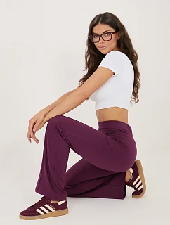 Tepláky RV DR A1289.01 tmavo fialové