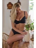 Podprsenka Petra push čierna Podprsenka Petra push čierna