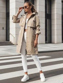 NOCITO FashionStreet dámska prechodná bunda parka camel TY4202