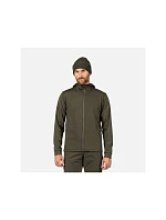 Pánska mikina ROSSIGNOL Mid Layer Stretch Hoodie, zelená Pánska mikina ROSSIGNOL Mid Layer Stretch Hoodie, zelená