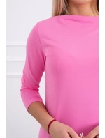 Klasické ružové šaty