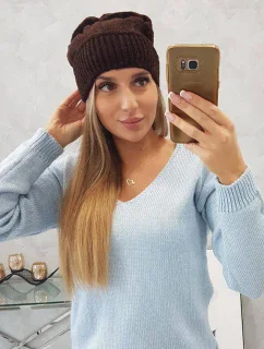 Dámska čiapka Ingrid K371 hnedá