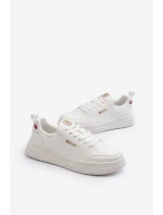 Sneakersy Męskie Memory Foam System Big Star NN174149 Białe