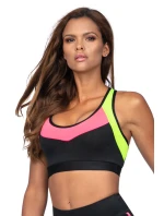 Dámska športová podprsenka TOP Reviver L5177/0 Black Mix - Lorin Dámska športová podprsenka TOP Reviver L5177/0 Black Mix - Lorin