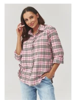 Košeľa s dlhým rukávom model 223233 Makadamia