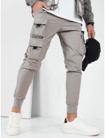 Pánske bojové nohavice šedé FashionStreet UX4156