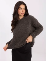 Jumper MI SW WK32601.19 tmavosivý