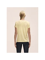 Dámske tričko Casall Soft Texture Tee, žlté Dámske tričko Casall Soft Texture Tee, žlté