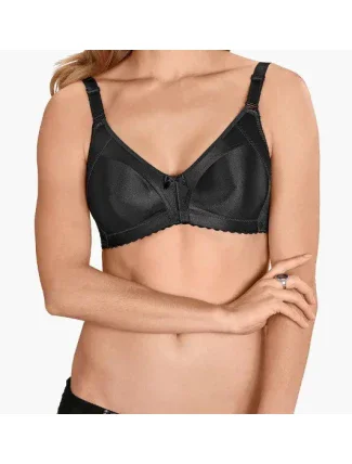Dámska podprsenka bez kostíc 5063 čierna - Naturana
