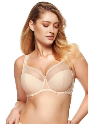 Dámska polovystužená podprsenka Zara / B3 Beige - Gorteks