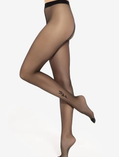 Pančuchy Gatta Trendy Tattoo wz.28 20 den 5-XL