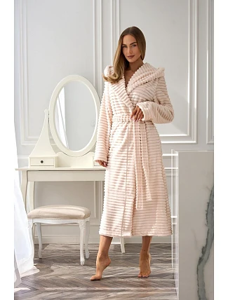 L&L 2599 Robin dlhý S-2XL dámsky župan