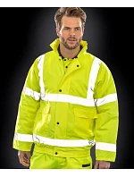 Result R 217X Bezpečnostná zimná bunda „Blouson“ 30.217X fluorescenčná žltá