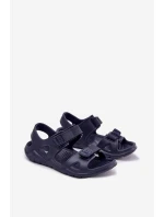 Piankowe Sandały Dziecięce Big Star RR374512 Granatowe