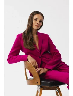 S353 Sako na mieru s jedným gombíkom - slivka