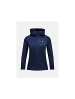 Dámska mikina Peak Performance Rider Essentials Zip Hood - blue shadow/blue shadow veľkosť: s