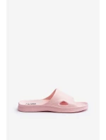 Klasyczne Klapki Damskie Różowe Juniria