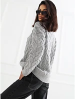 BA SW 8038 jumper.28P sivá BA SW 8038 jumper.28P sivá