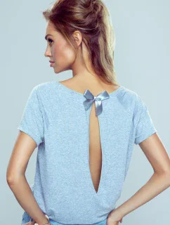 Blúzka Ilza Melange - Svetlosivá - Eldar