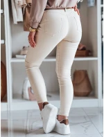 Dámske džínsové nohavice LODGE beige FashionStreet UY2434