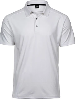 Tee Jays TJ 7200 Pánske luxusné športové polo tričko 18.7200 biele