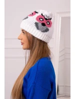 Dámska čiapka Ofelia K349 biela