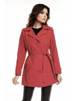 Dámsky plášť 63549 červený - Cabba