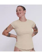 sloggi GO rebrované tričko - GRAY - SLOGGI GRAY - SLOGGI