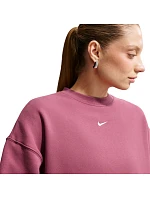Dámska mikina Nike Studio Fleece, ružová, IM8082 654 Dámska mikina Nike Studio Fleece, ružová, IM8082 654