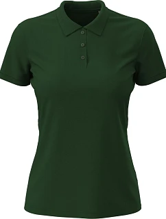 Stedman Lux Polo Women Dámske piké polo „Lux“ 05.9160 fľaškovozelená