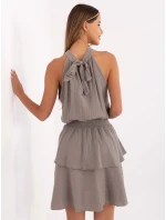 Šaty MI SK 92166.71P tmavo lila