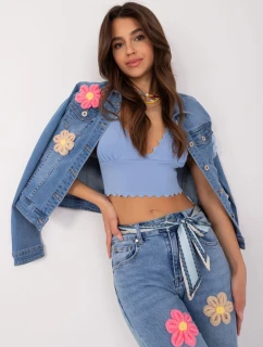 NM KR JK504 bunda.95 modrá