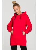 Dámska mikina M696 červená - Made Of Emotion