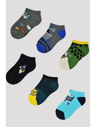 CHLAPČENSKÉ VZOROVANÉ NOHY ST004