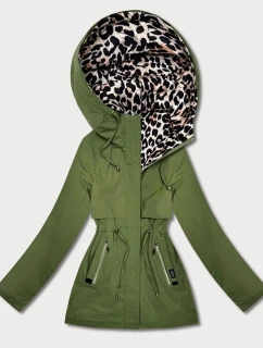 Obojstranná bunda Goodlookin green camouflage (KK60424-2#)