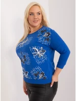 Blúzka RV BZ 9182.14 kobalt