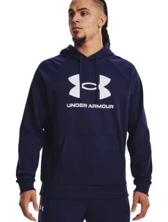 Pánska mikina Under Armour Rival Fleece Logo HD, tmavomodrá, 1379758, 410 M