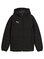 Puma Team Additions Detská zateplená bunda s kapucňou Black 659738 03