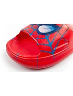 Chlapčenské žabky Leomil Spiderman light fairy red Marvel