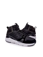 Wysokie Sportowe Męskie Buty Big Star II174223 Czarne