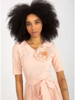 LK SK 506551 šaty.76P broskyňa