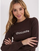 Blúzka RV BZ A1051.96 tmavohnedá