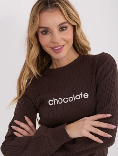 Blúzka RV BZ A1051.96 tmavohnedá