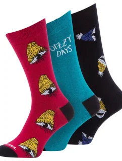 Pánske vysoké ponožky 3Pack 00SK3A-0TAXB-E5095 - Diesel