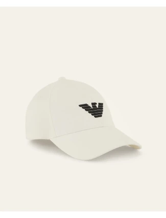 Unisex čiapka 230102 4R500 00010 biela - Emporio Armani