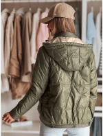Dámska prechodná prešívaná bunda MARISSIA zelená FashionStreet TY4852 Dámska prechodná prešívaná bunda MARISSIA zelená FashionStreet TY4852