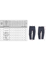 Result R 470X Pracovné nohavice Slim Chino 30.470X čierne