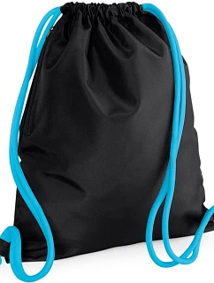 BagBase BG 110 Športová taška Icon 52.0110 čierna/surfovo modrá