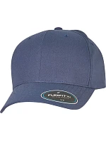 Flexfit 6100NU 6-panelová čiapka s kšiltom „NU®“ 55.6100 tmavomodrá