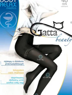 Gatta Body Relaxmedica 40 farba:nero